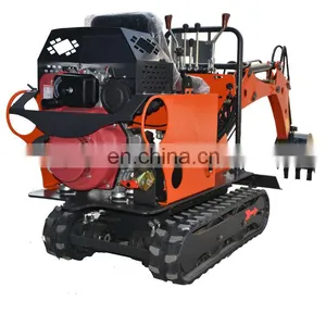 Chinese Mini Excavator Mini Excavator 800kg With Attachments Mini Digger for Sale thumbnail-4