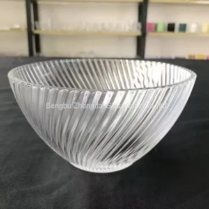 Wholesale Glass Salad and Fruit Bowl and Plate for Microwave Oven thumbnail-1