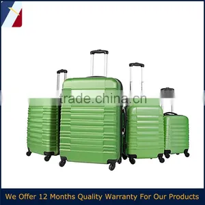 16''/20''/24''/28'' 4pcs Lightweight Abs Trolley Spinner Luggage Set Quality Choice thumbnail-2