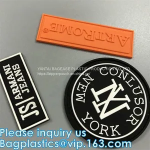 Customize 3D Silicone Patch, Garment Label, Apparel Accessories, Clothing Label Tag, Pvc Patch, Rubber Badge thumbnail-4