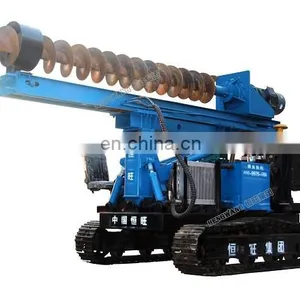 Electric Crawler Pile Driver Anchor Screw Driver thumbnail-1