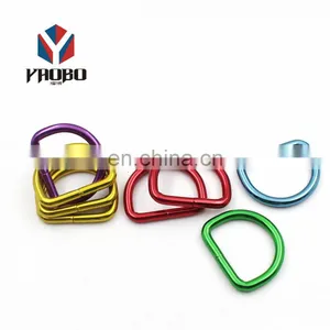Fashion High Quality Bag & Strap & Collar & Leash Metal D Rings Pink thumbnail-3