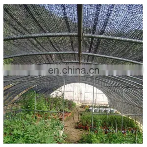 90% Shading 1m x 50m Roll Green Shade Mesh 130 GSM Green Garden Fence Net Privacy Fence Net thumbnail-4
