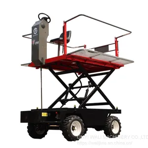 Garden Hydraulic Scissor Lift Electric Work Platform thumbnail-3