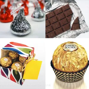 Chocolate Packaging Aluminum Foil 8011 1235 Colored Aluminum Foil thumbnail-1