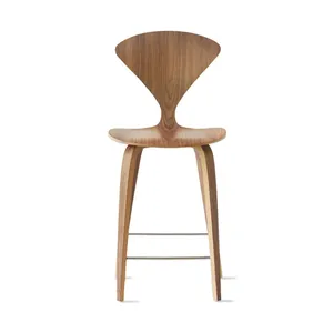 Bar Stool Wood Norman Counter Stool New Chairs With Solid Wood thumbnail-3