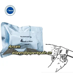 LOW MOQ Armored Cast Bandage Durable Water Activated Electrical Fiberglass Armor Tape thumbnail-1
