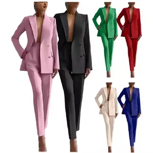 Business Wear Fabric Polyester Rayon TC Fabric (+4%Spandex) Blended Fabric for New Trendy Fashion Business Suits thumbnail-1
