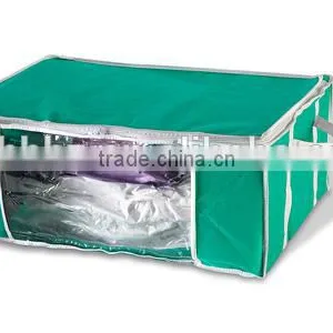 Canvas Storage Box With Vacuum Bag Inside to Save Space thumbnail-1