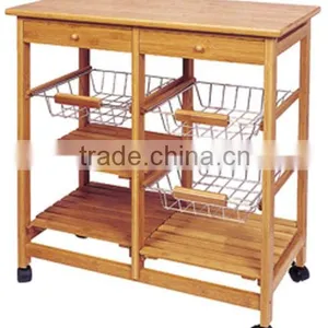 Bamboo Food Trolleys thumbnail-1