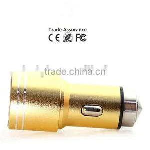 Double Speed High Quality Safety Hammer Car Charger Iphone Car Charger thumbnail-4