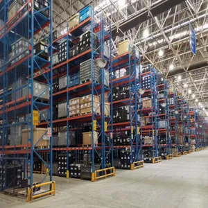 Warehouse Pallet Rack Customized Heavy-Duty Shelves Multi-Layer Adjustable Steel Storage Shelf Industrial Metal Beam Shelving System thumbnail-4