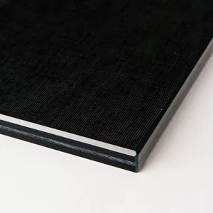 0.38mm Black Pvb Film Glass Opaque Interlayer, Black Opaque and Lightproof Laminated Glass Film thumbnail-3