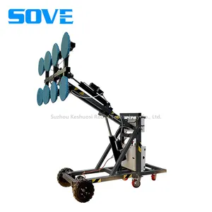 SOVE Large Glass Suction Cup Vehicle Mechanical Arm Electric Glass Suction Cup Handler Suction Cup Lifting System thumbnail-1