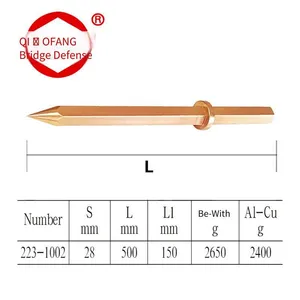 Explosion-proof Pneumatic Punches, Beryllium Bronze and Aluminum Bronze Non-sparking Tools, Qiaofang Brand thumbnail-3