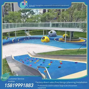 Customizable Large Outdoor Shaped Stainless - Steel Slides for Children's Playground Equipment in Communities, Parks and Scenic Areas thumbnail-3
