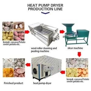 Multifunctional Fruit&Vegetable Heat Pump Dryer Ginseng Slices Flower Tea Hot Air Dryer EPC thumbnail-3