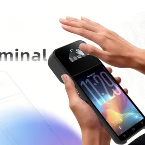 Z92P Contactless Palm Vein Payment PDA,5.5 Inch HD Touch Screen,EMV PCI Certified MSR IC NFC Reader Compatible With Loyverse IREAP for Small Business thumbnail-1