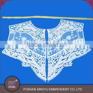 Fashion Decorative Cheap Fancy Symmetry Ladies Kameez Chemical Lace Neckline Embroidery Neck Design thumbnail-2