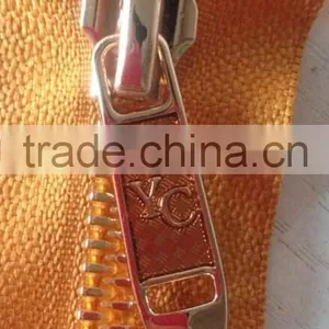 Delrin Zippers 2016 Market Latest Item Rose Golden P-S Material Zipper For Metal Zipper Slider thumbnail-1