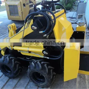 Wheeled Mini Skid Loader thumbnail-1