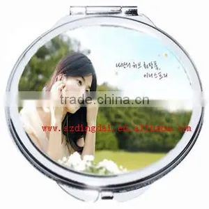 Sublimation Make-up Mirrow Mirrow Round Cosmetic Mirrow Blank Mirrow Gift Mirrow thumbnail-4
