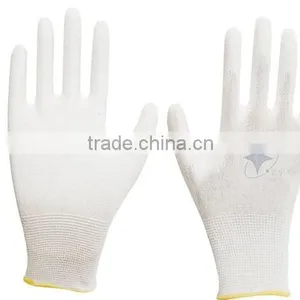 Antistatic pu Coated Gloves/ Nylon Work Gloves thumbnail-3