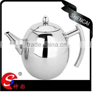 2016 Chinese Restaurant Stainless Steel Tea Pot Coffee Pot Tea Kettle thumbnail-1
