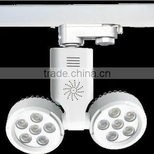 3years Warranty 6X1W+6X1W LED Double Head Spot Light for 4 Wire Track With LED Chips and Driver thumbnail-1