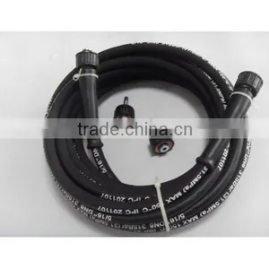 Jetting Machine Use Flexible Wire Braided High Pressure Washer Hose thumbnail-2