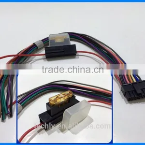 14 Pin Connector 5A Fuse With Cover Wire Harness for Car Radio thumbnail-3