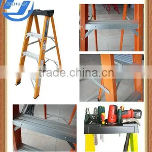 Double Side Fiberglass Ladder thumbnail-1
