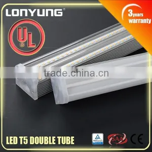 2400MM LED Linear Lighting Fixture 60W 8FT T5 Double LED Integrated Tube thumbnail-1