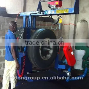 Competitive Supplier of Mobile Crusher Plant for Sale New Tyre Shredder Production Line thumbnail-1