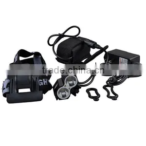 Adjustable Head Recharge Aluminum LED Bicycle Headlight thumbnail-3