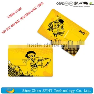 Real Capacity Fashion Design Promotional Business Card Usb 2.0 Custom Logo Usb Flash Drives With Factory Price thumbnail-4