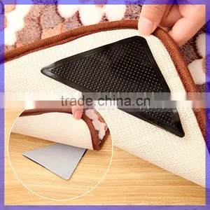 Reusable Silicone Useful Ruggies Rug Carpet Mat Rug Grippers Non Slip Grip Corners Pad Anti Skid thumbnail-1