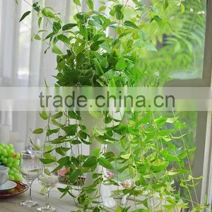 4 Small Bifurcation, Fern Leaf Simulation Leaves Cane Simulation of Green Plants Simulation Flower Vines Fake Flowers Adornment thumbnail-2