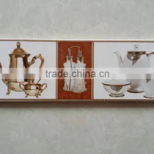 3D Digital Inkjet Ceramic Tile Border thumbnail-1