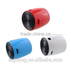 3-Color High-quality Mini Portable Rechargeable Bluetooth Keychain Speaker for IPhone IPad IPod MP3 thumbnail-1