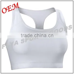 Oem Manufacturer Nylon Spandex Custom Wholesale Women Gym Wear Fitness Sports Bra thumbnail-5