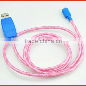 USB Cable /USB Charger Cable With LED Light for Iphone/Ipad thumbnail-4
