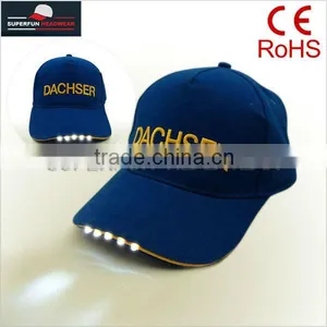 Customized High Quality LED Snapback Caps thumbnail-1