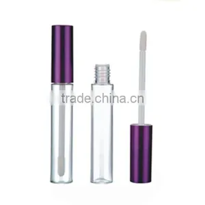 8ml Round Plastic Lip Gloss Container With Thin Layer Base (594PB-LG408) thumbnail-1