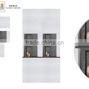 Grey Glossy Wall Tiles 60X30 thumbnail-1