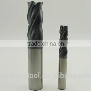 60 Degree 3Flute Solid Carbide End Mill Cutter Coated/ Uncoated High Quality End Mill, Drills, Reamers thumbnail-1