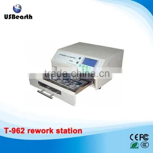 Free Shipping Puhui T-962 (220V / 110V) Infrared Reflow Oven IC Heater ,T962 Reflow Station thumbnail-1