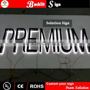 Customized High Quality Housing Backlit Illuminated Signage for Shop thumbnail-3