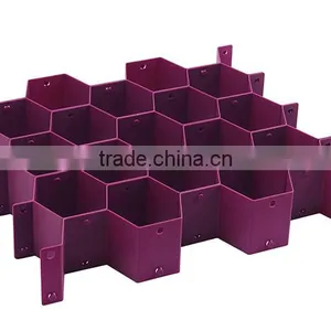 PP 36*6.7*4.5 High Quality Drawer Separator/adjustable Plastic Storage Box/plastic Drawer Storage Box thumbnail-1