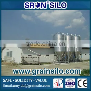 All-round Safety Feed Silo for Sale Used for Chicken Farms thumbnail-1